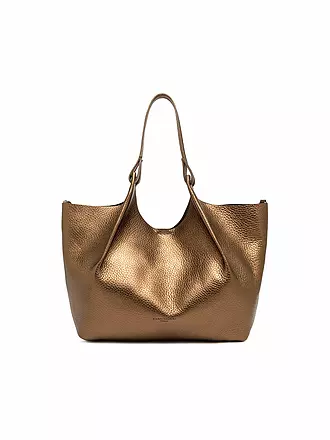 GIANNI CHIARINI | Sac en cuir - Sac Hobo DUA | braun